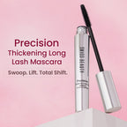 Swiss Beauty Precision Thickening Long Lash Mascara ,Waterproof , Smudge-Proof - Black - Distacart