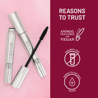 Swiss Beauty Precision Thickening Long Lash Mascara ,Waterproof , Smudge-Proof - Black - Distacart