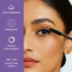 Swiss Beauty Bold Eyes Super Lash Mascara Waterproof - Black - Distacart