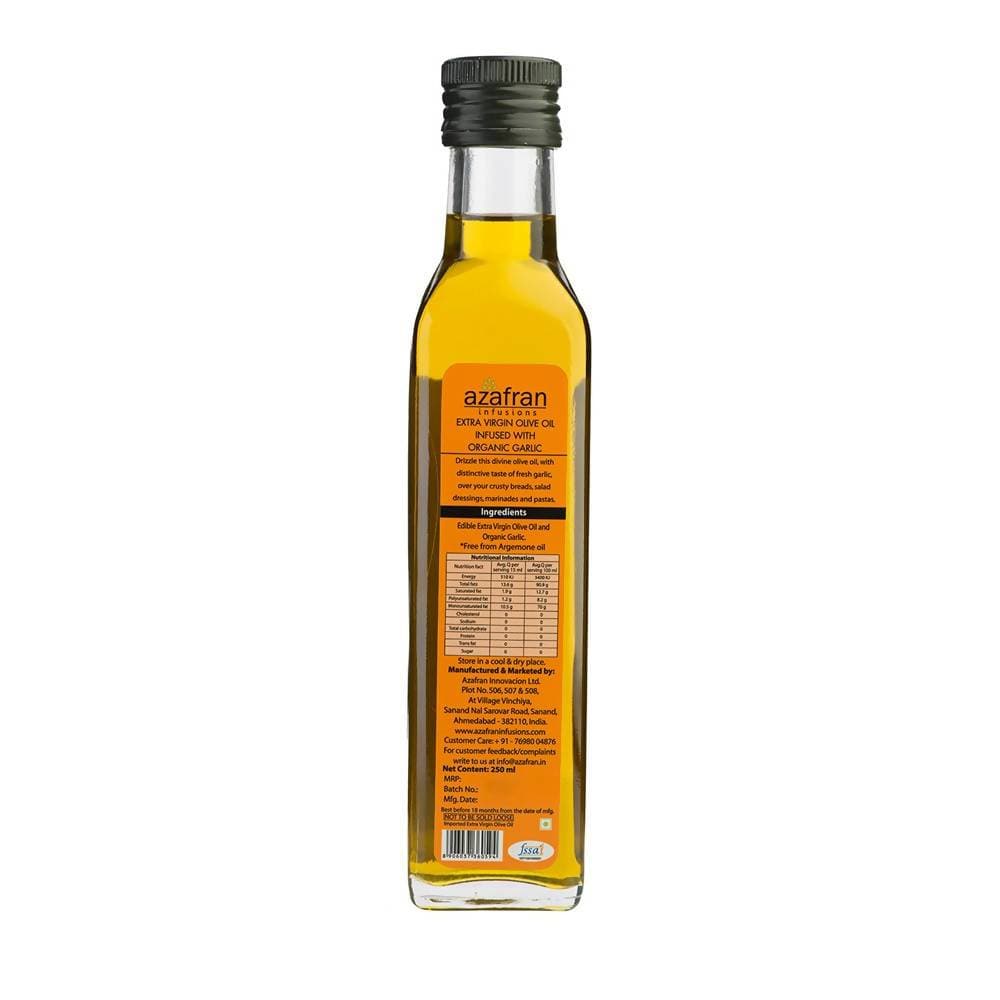 Azafran Infusions Garlic Infused Extra Virgin Olive Oil