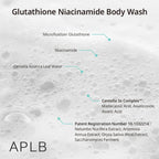 APLB Glutathione Niacinamide Body Wash
