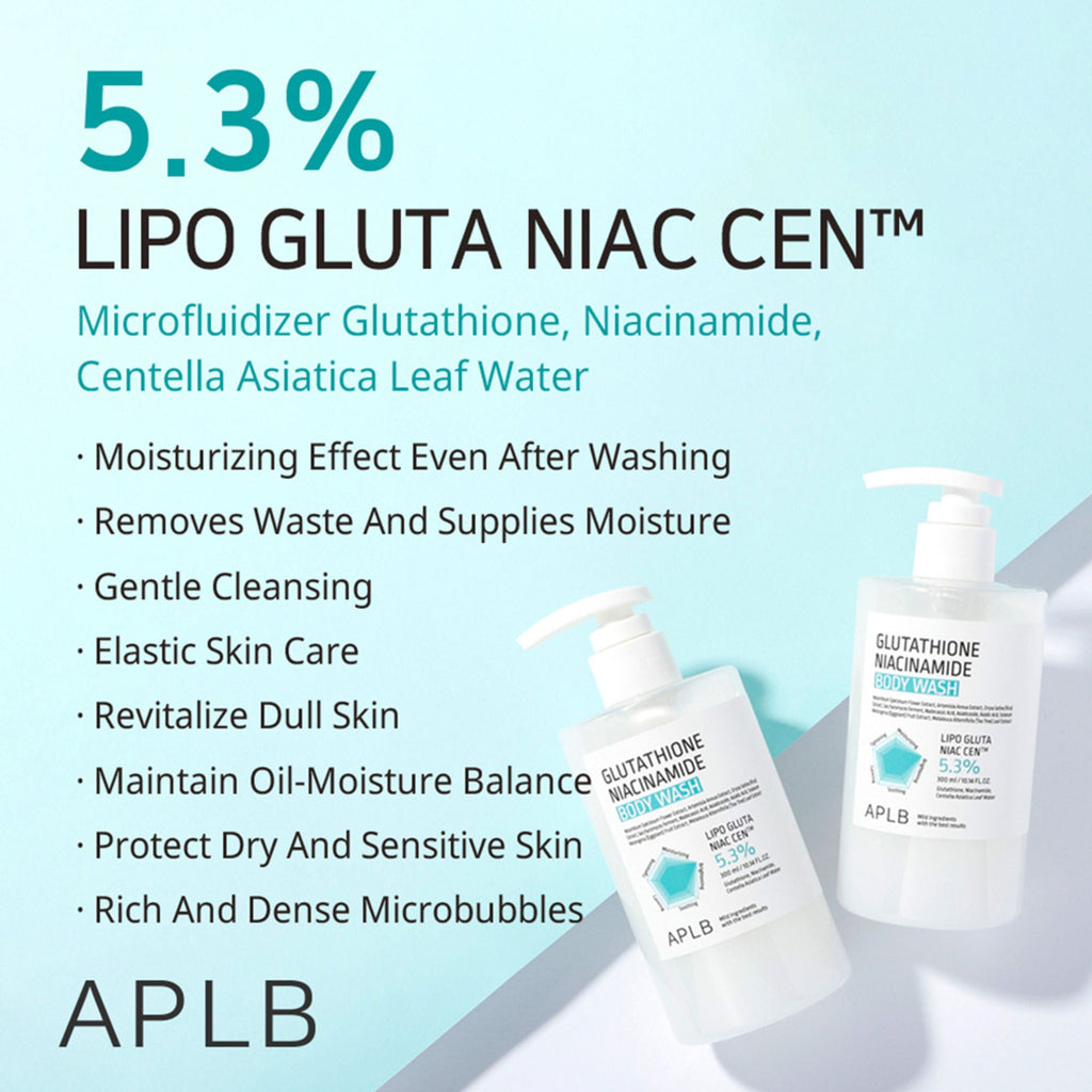 APLB Glutathione Niacinamide Body Wash