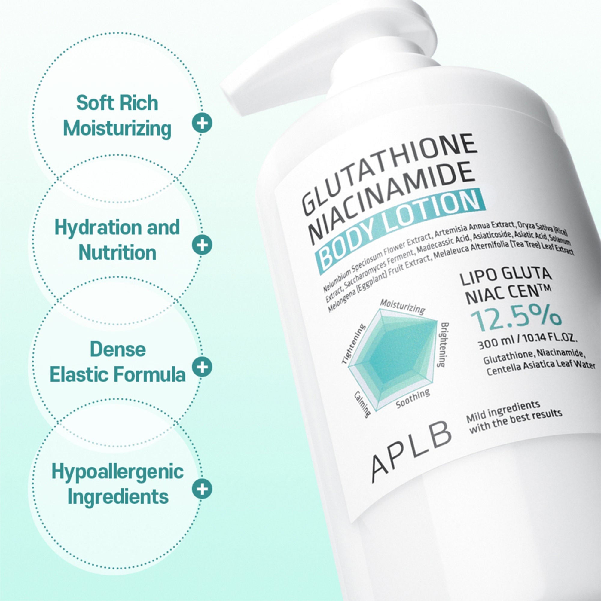 APLB Glutathione Niacinamide Body Lotion