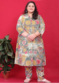 Monjolika Fashion Multicolor Rayon Floral Print Classic Co-Ord Set - Distacart