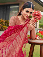 Tikhi Imli Woven Design Zari Art Silk Saree - Distacart