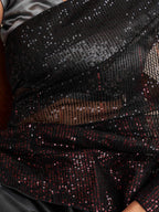 Tikhi Imli Sequinned Satin Heavy Work Saree - Distacart