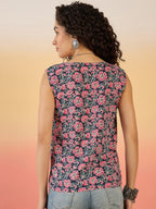 InWeave Navy Different W/S Top
