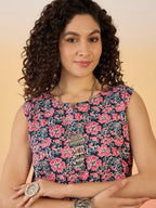 InWeave Navy Different W/S Top