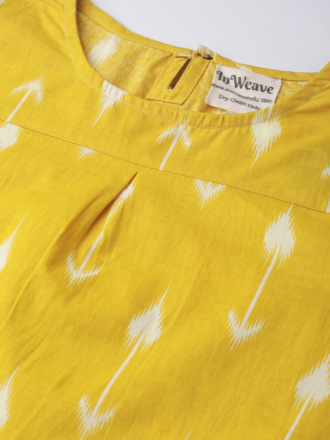 InWeave Women's Yellow Arrow Top