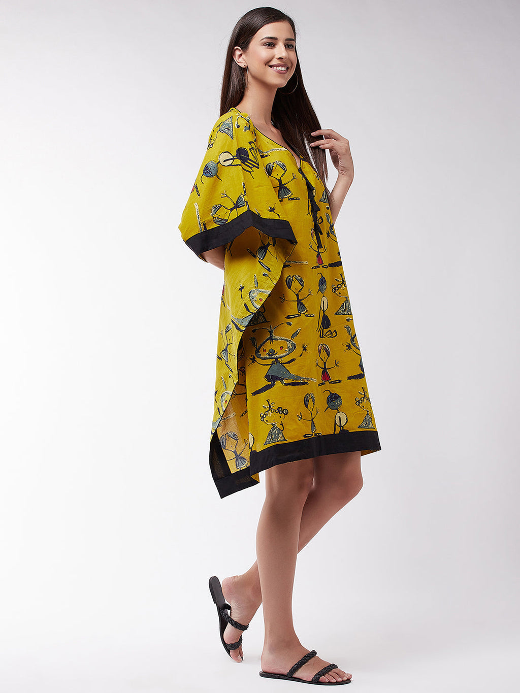 InWeave Women's Quirky Kaftan Top - Distacart