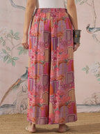 InWeave Dull Pink Window Palazzo