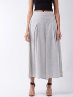 InWeave Grey Handloom Palazzo