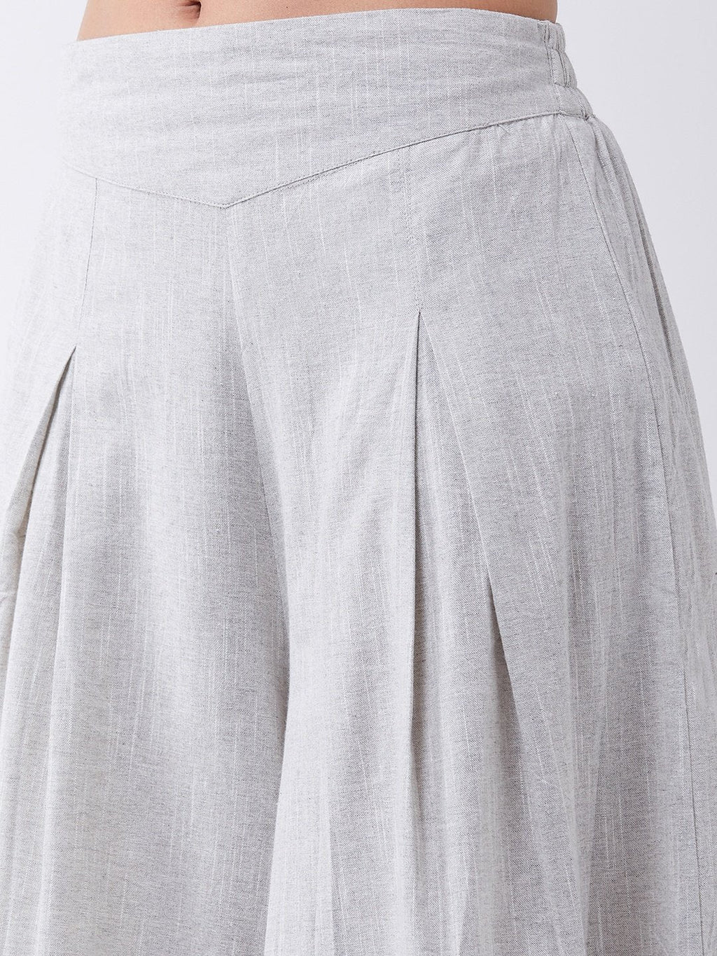 InWeave Grey Handloom Palazzo