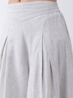 InWeave Grey Handloom Palazzo