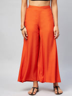 InWeave Solid Orange Palazzo