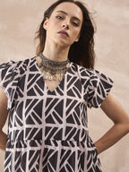InWeave Black Ivory Short Dress - Distacart