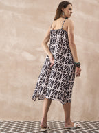 InWeave Black Ivory Strappy Dress - Distacart