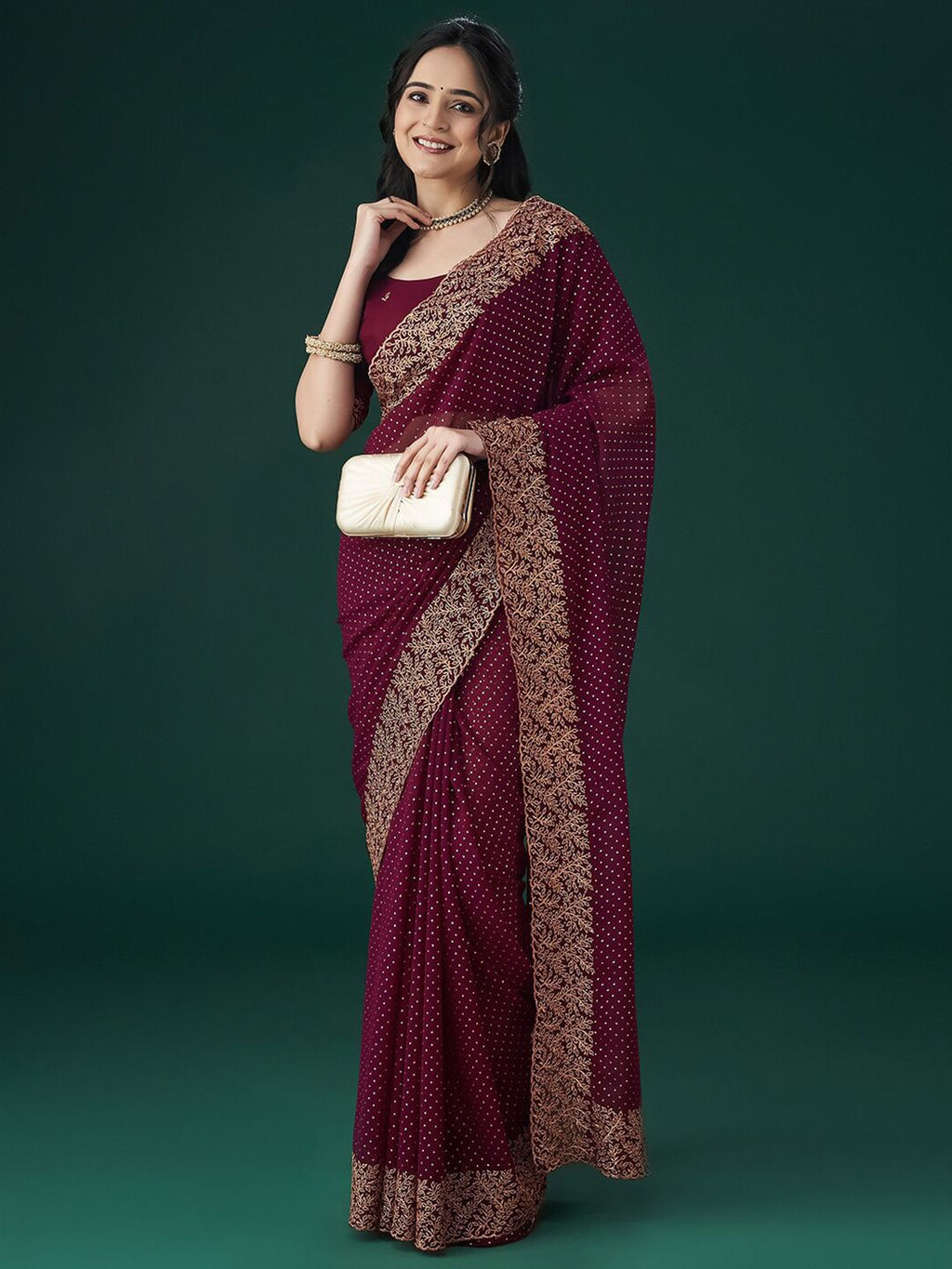 kasee Embroidered Sarees - Distacart