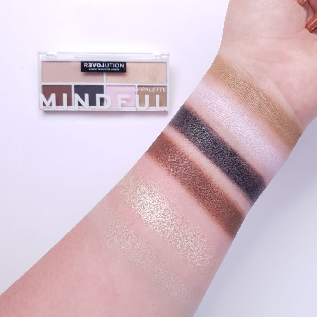 Makeup Revolution Relove Colour Play Eyeshadow Palette - Mindful Palette - Distacart