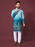 Anaita Blue Multicolour Kurta