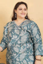 Monjolika Fashion Grey Premium Lichi Viscose Hand Work Classic Salwar Suit - Distacart