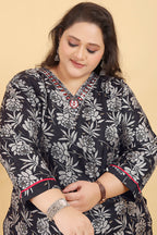 Monjolika Fashion Black Lichi Viscose Hand Work Classic Salwar Suit - Distacart