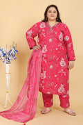 Monjolika Fashion Pink Premium Rayon Hand Work Classic Salwar Suit - Distacart