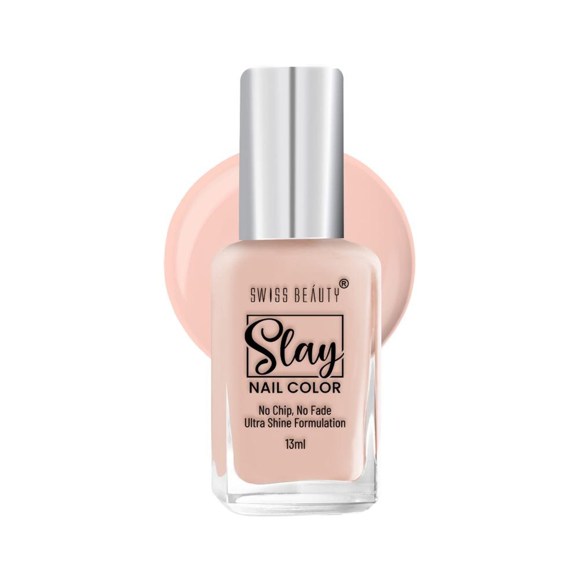 Swiss Beauty Slay Nail Color Ultra Shine Formulation - 04 French Toast - Distacart