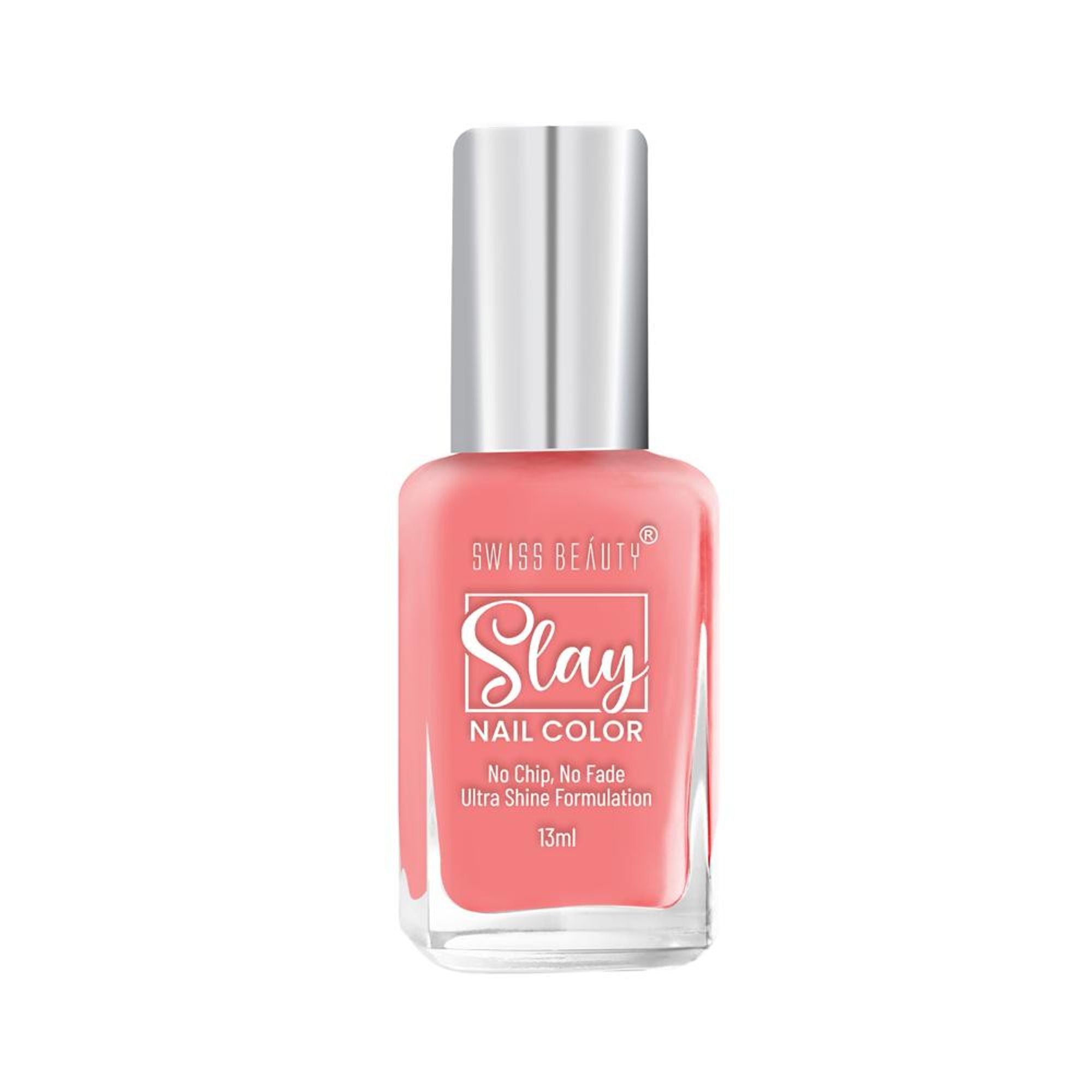 Swiss Beauty Slay Nail Color Ultra Shine Formulation - 05 Sunset - Distacart