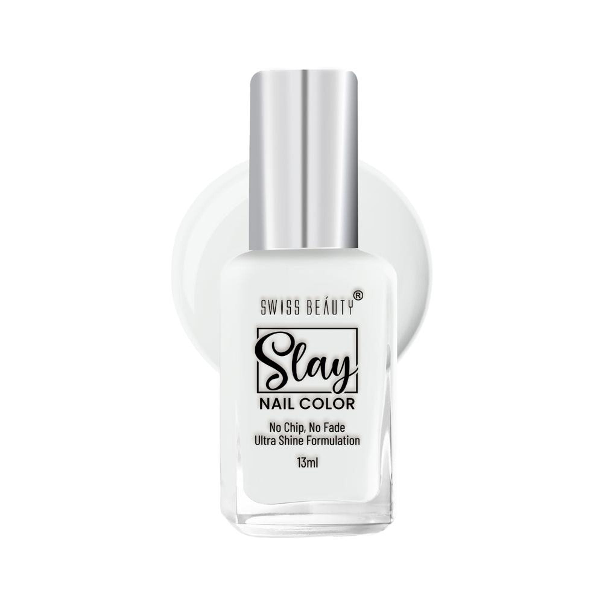 Swiss Beauty Slay Nail Color Ultra Shine Formulation - 07 Creamy Nude - Distacart