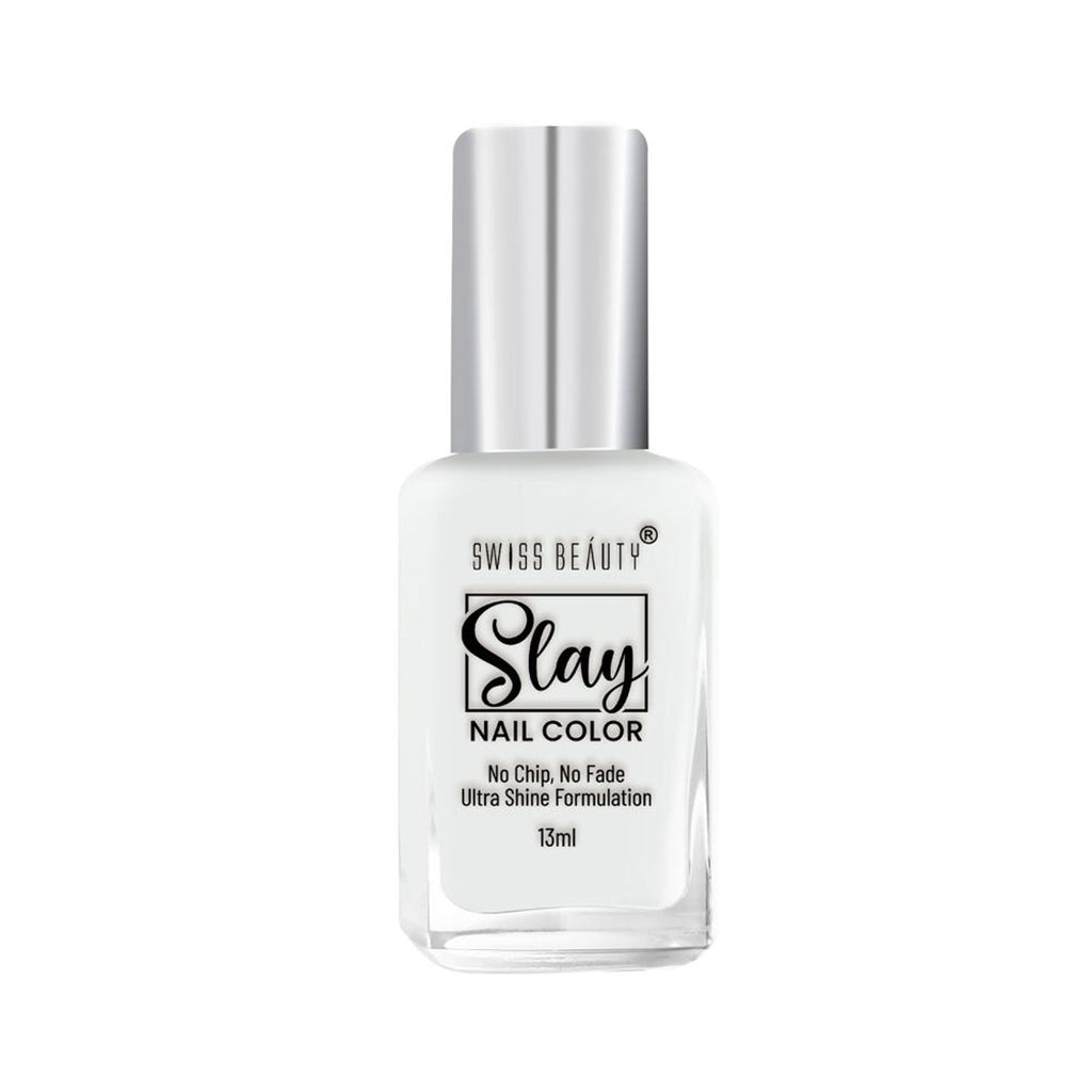 Swiss Beauty Slay Nail Color Ultra Shine Formulation - 07 Creamy Nude - Distacart