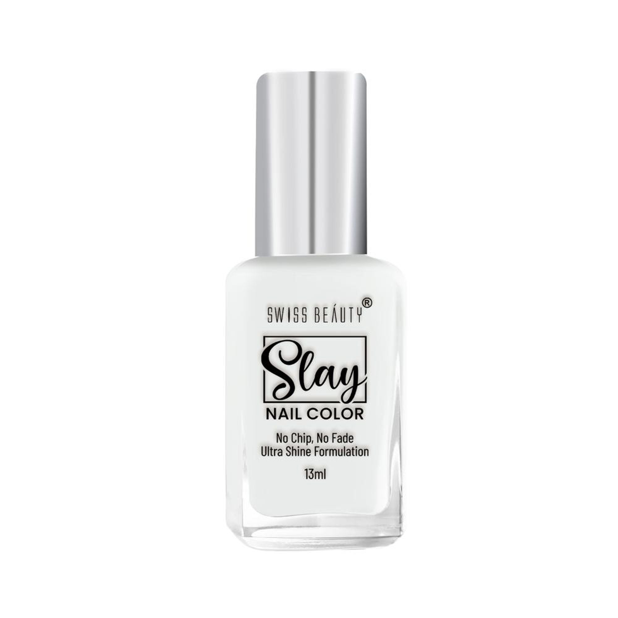 Swiss Beauty Slay Nail Color Ultra Shine Formulation - 07 Creamy Nude - Distacart