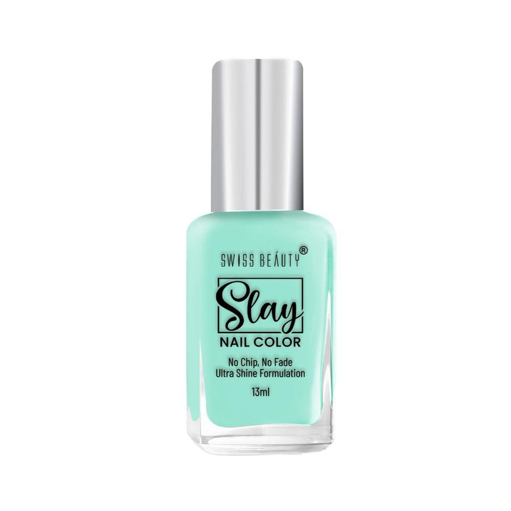 Swiss Beauty Slay Nail Color Ultra Shine Formulation - 10 Sunny - Distacart