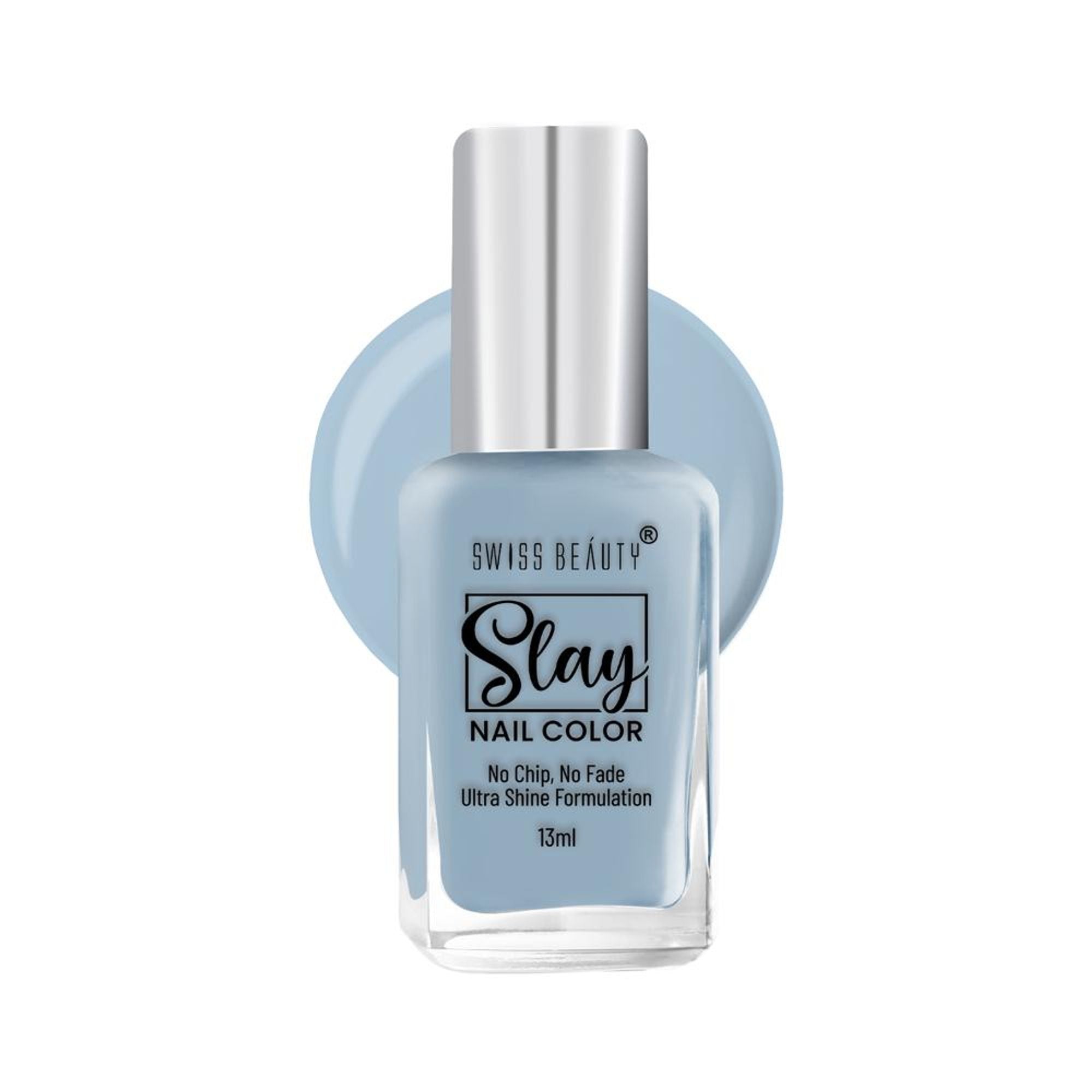 Swiss Beauty Slay Nail Color Ultra Shine Formulation - 17 Sea Bed - Distacart