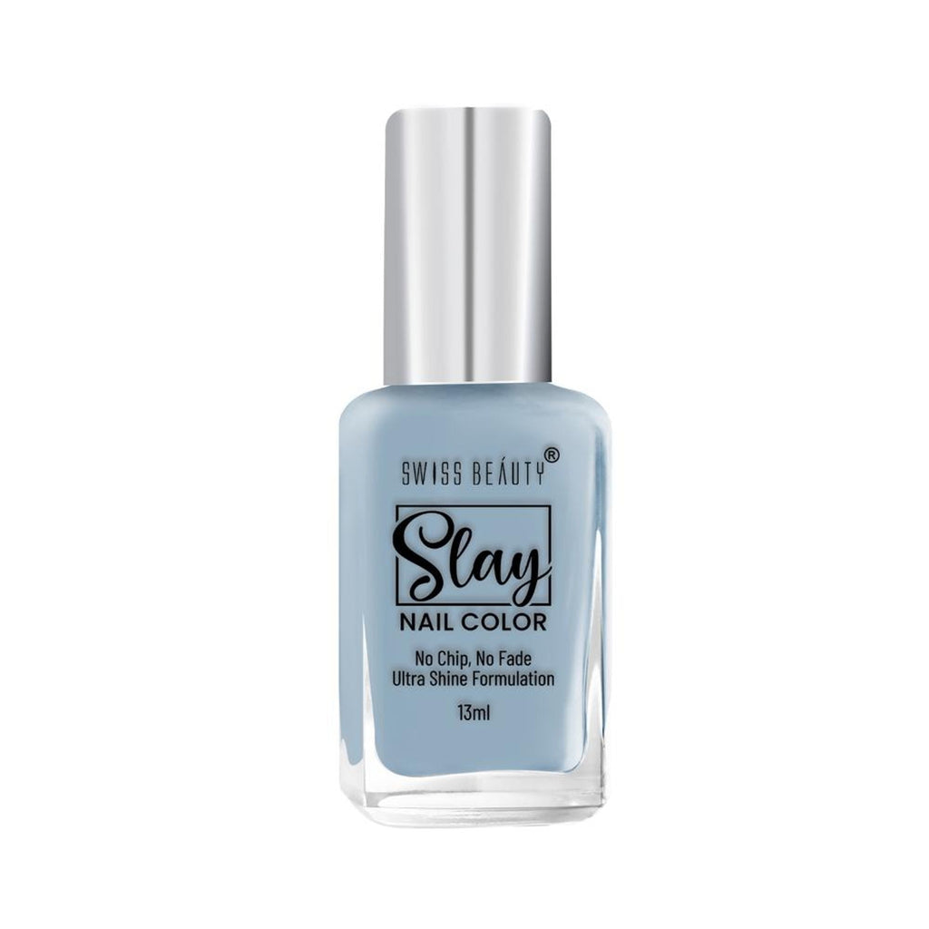 Swiss Beauty Slay Nail Color Ultra Shine Formulation - 17 Sea Bed - Distacart