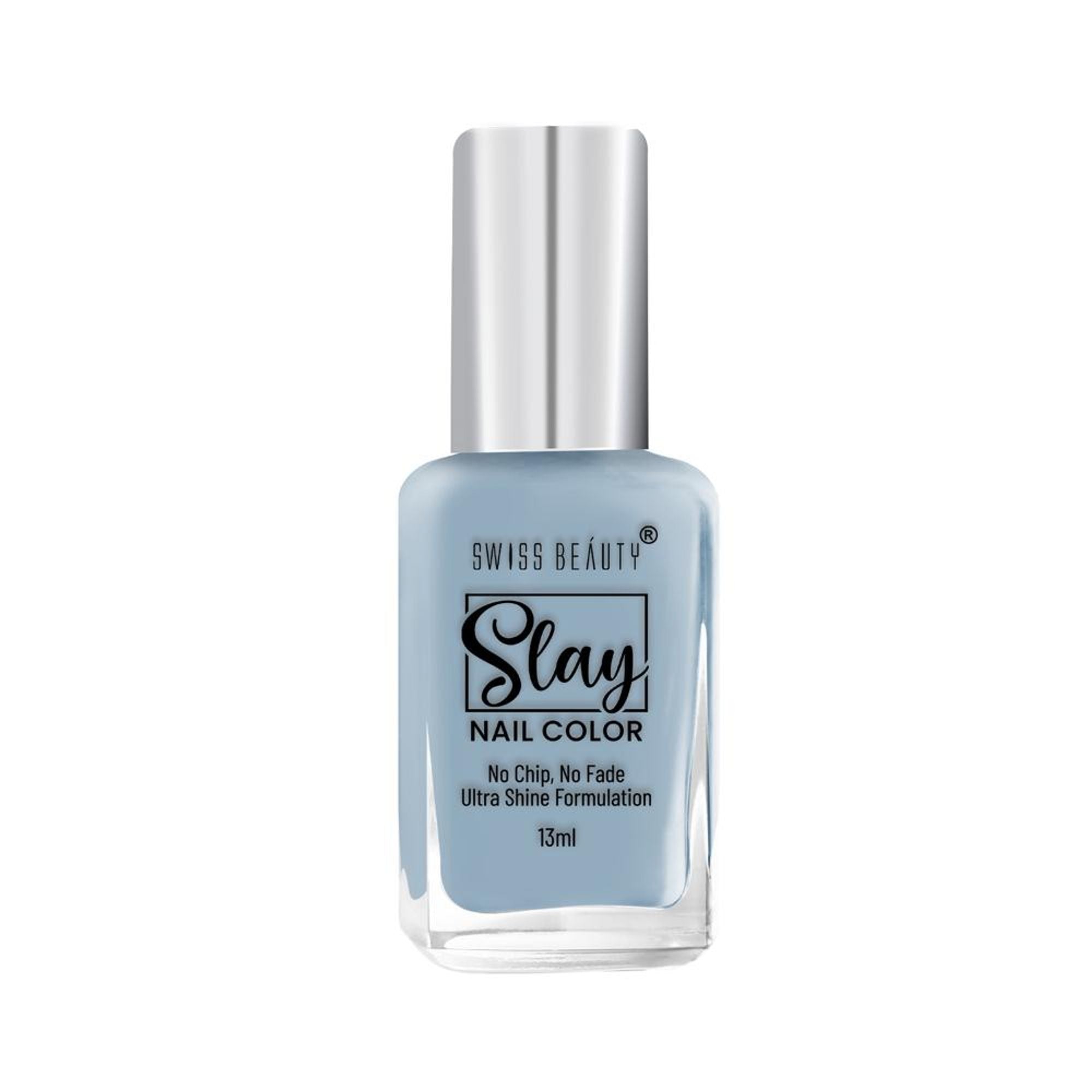Swiss Beauty Slay Nail Color Ultra Shine Formulation - 17 Sea Bed - Distacart
