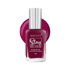Swiss Beauty Slay Nail Color Ultra Shine Formulation - 18 Crystal Pink - Distacart