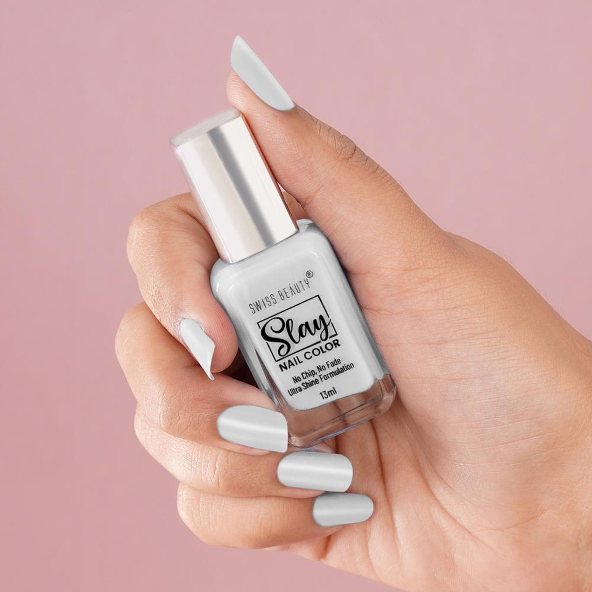Swiss Beauty Slay Nail Color Ultra Shine Formulation - 24 Top Coat
