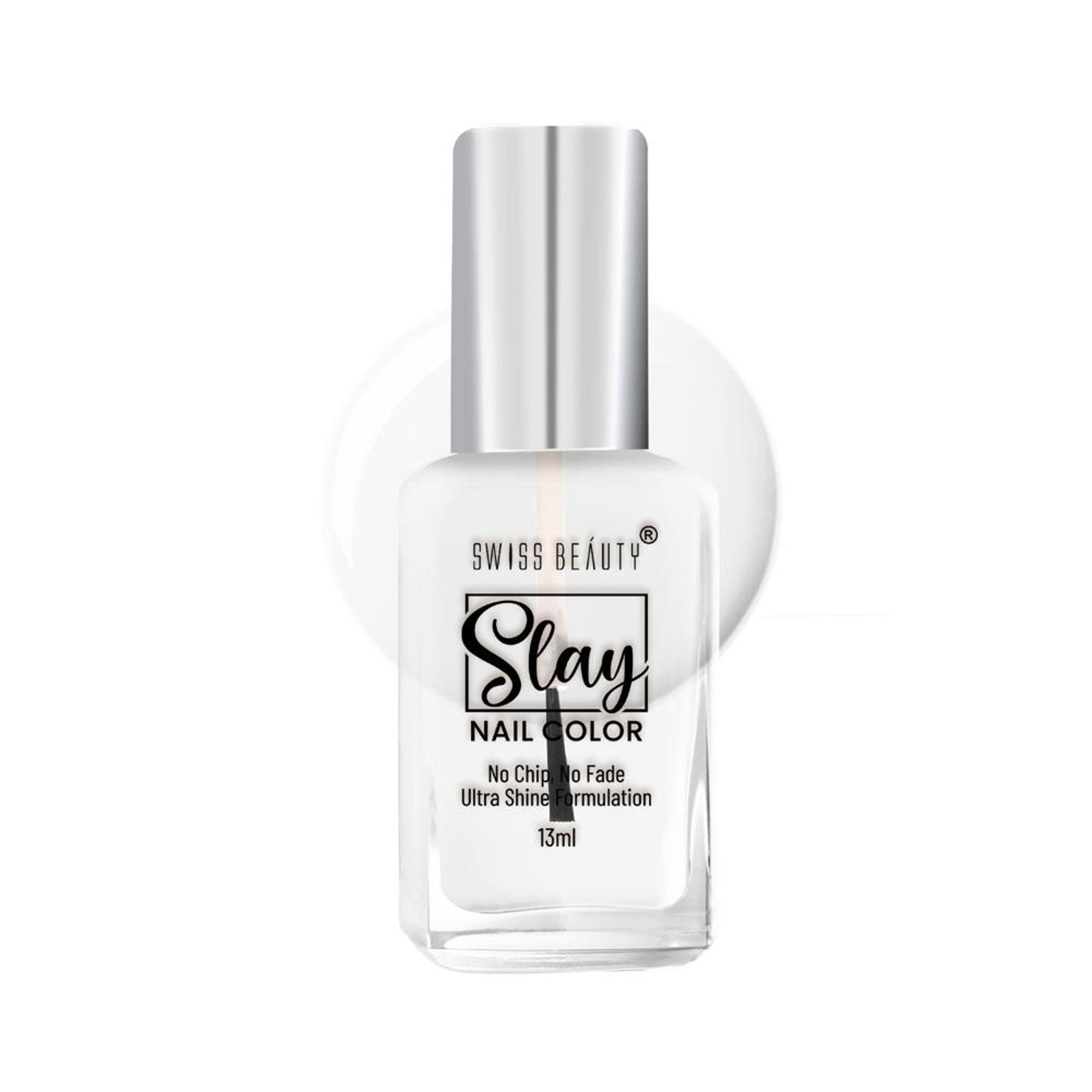 Swiss Beauty Slay Nail Color Ultra Shine Formulation - 24 Top Coat - Distacart