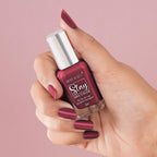 Swiss Beauty Slay Nail Color Ultra Shine Formulation - 34 Maroon Bloom