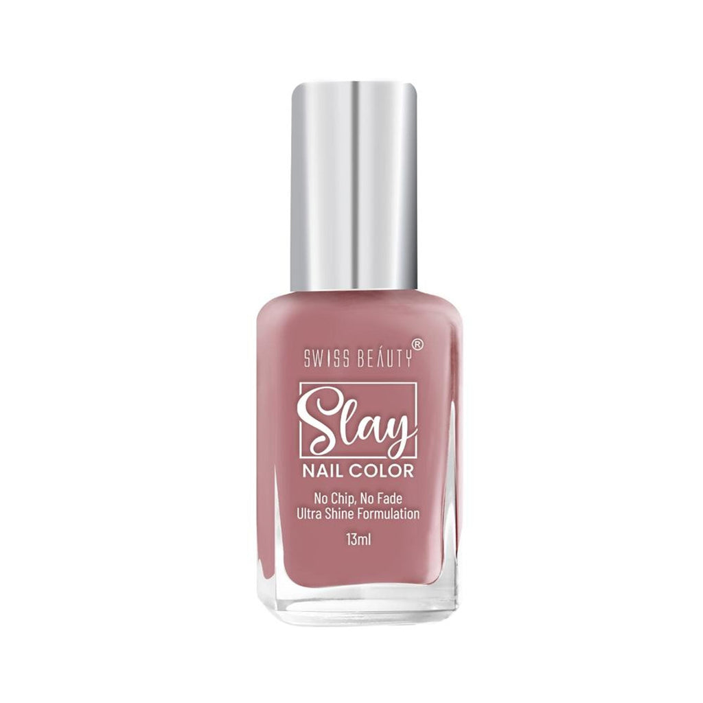 Swiss Beauty Slay Nail Color Ultra Shine Formulation - 37 Gaze Star - Distacart