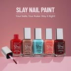 Swiss Beauty Slay Nail Color Ultra Shine Formulation - 48 Drizzle - Distacart