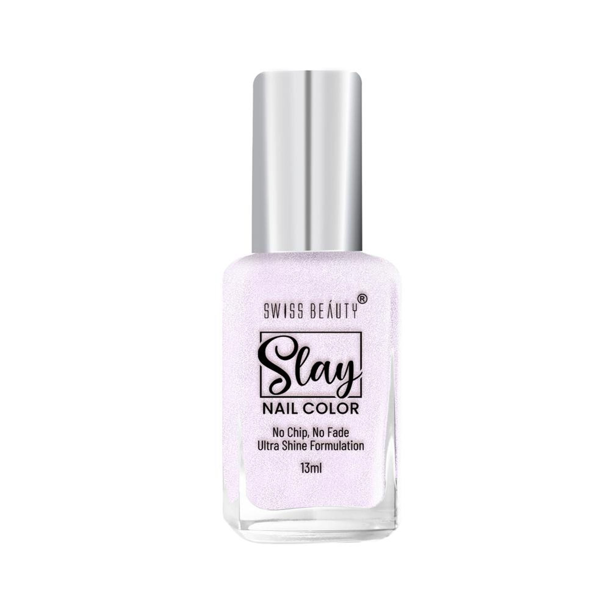 Swiss Beauty Slay Nail Color Ultra Shine Formulation - 48 Drizzle - Distacart