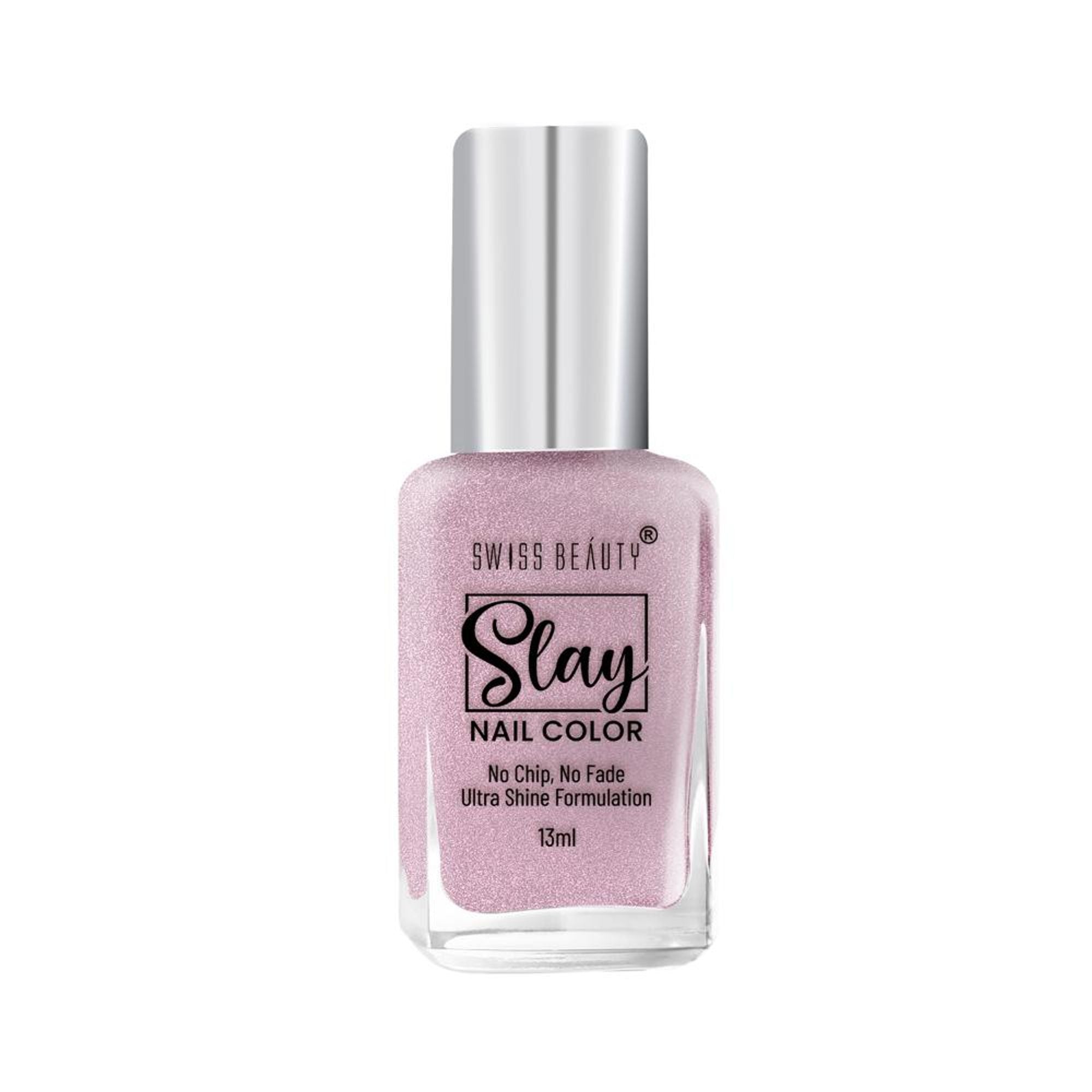 Swiss Beauty Slay Nail Color Ultra Shine Formulation - 49 Sheer Elegance - Distacart