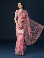 kasee Embellished Neted Sarees - Distacart