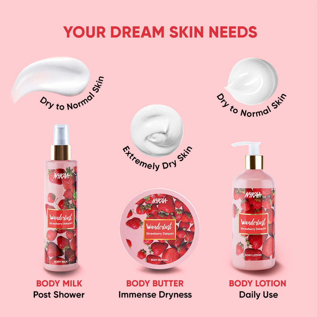 Wanderlust Moisturizing Body Lotion - Strawberry Daiquiri