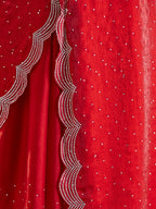 kasee Embellished Beads and Stones Pure Silk Saree