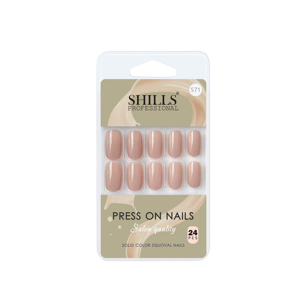 shills professional reusable press on nails square spn571