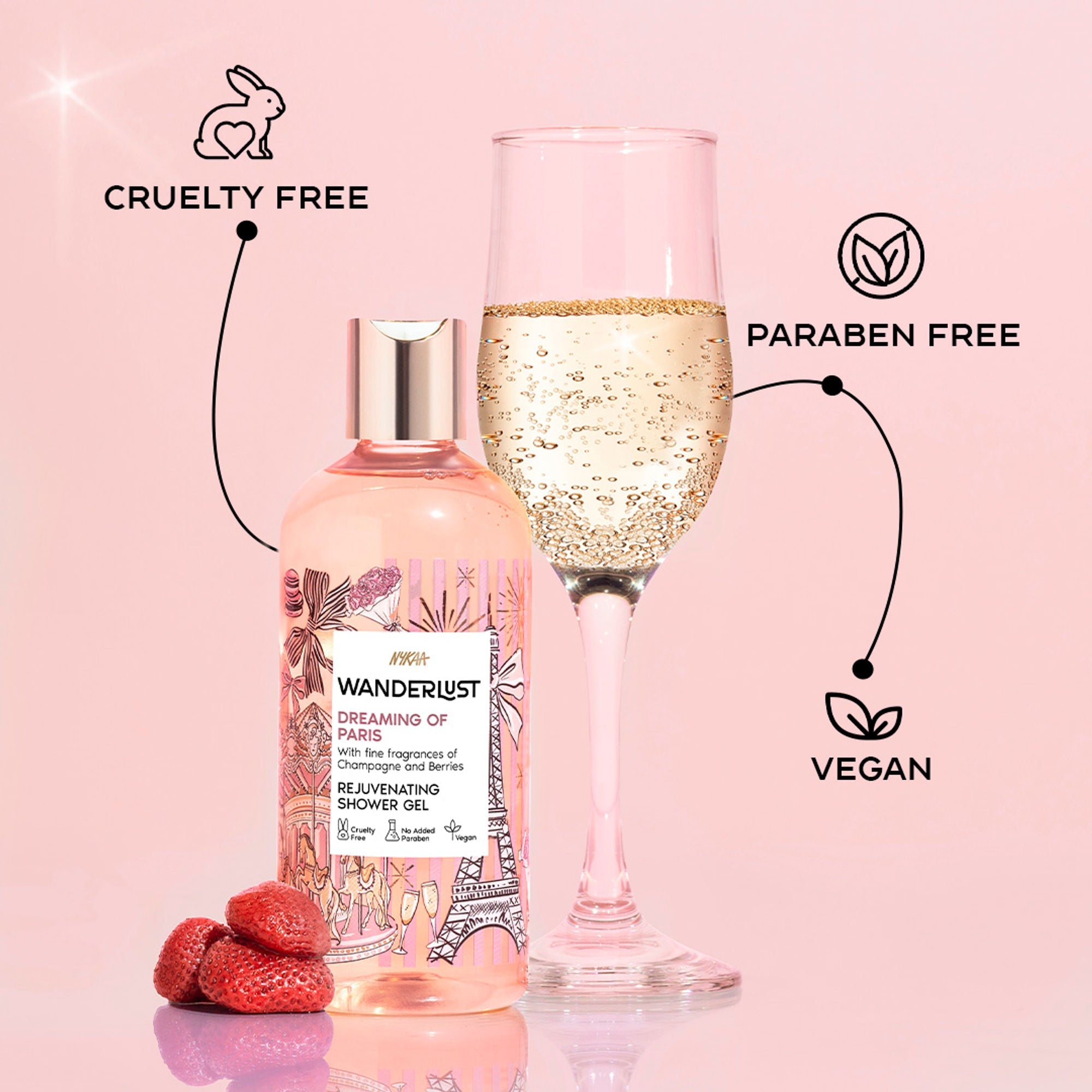 Wanderlust Shower Gels - Dreaming-Of-Paris