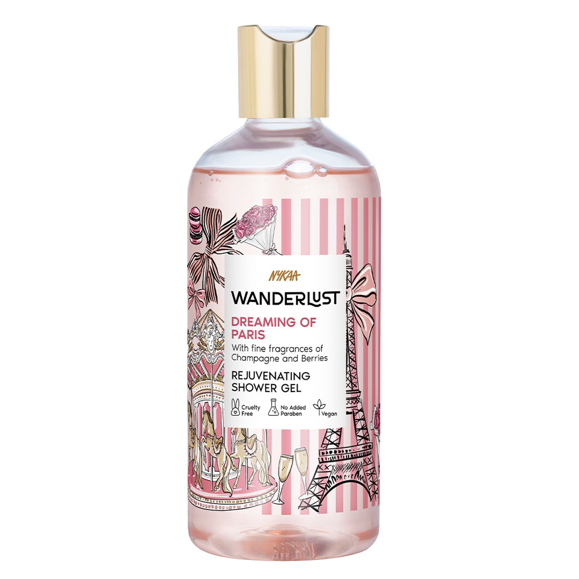 Wanderlust Shower Gels - Dreaming-Of-Paris